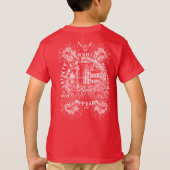 Afschaffen van kernwapens - kinder t-shirt (Achterkant)