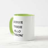 Afschaffing hallo mok pensioen (Voorkant links)