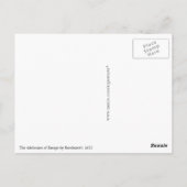 Afschaffing van Europa door Rembrandt Briefkaart (Achterkant)