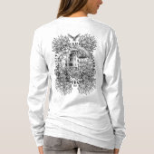 Afschaffing van het lichte T-shirt met lange mouwe (Achterkant)