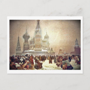Afschaffing van het Serfdom in Rusland in 1914 Briefkaart