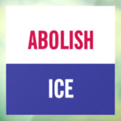 Afschaffing van ICE Raamsticker (Vel 3)