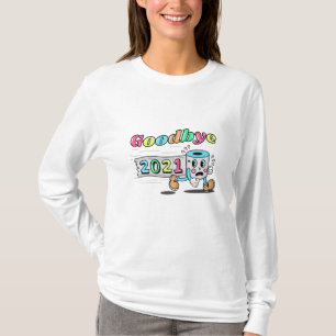 Afscheid 2021 Papier voor toiletpapier T-shirt