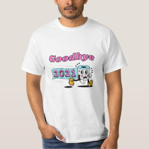 Afscheid 2021 Papier voor toiletpapier T-shirt