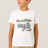 Afscheid 2021 Papier voor toiletpapier T-shirt (Voorkant)