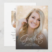 Afscheid 2025 Foto Afscheidsfeest Kaart (Voorkant / Achterkant)