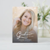 Afscheid 2026 Afstudeerfoto's Script Aankondiging (Staand voorkant)