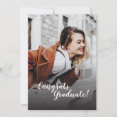 Afscheid 2026 Afstudeerfoto's Script Feest Kaart (Achterkant)