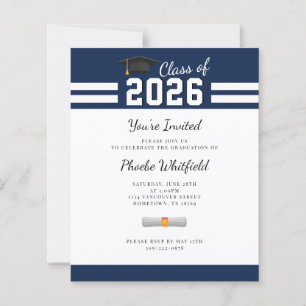 Afscheid 2026 Marine Afscheidsfeest Uitnodiging