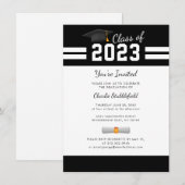 Afscheid 2026 Modern Afscheidsfeest Kaart (Voorkant / Achterkant)