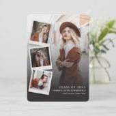 Afscheid 2026 Multi Foto Aankondiging (Staand voorkant)