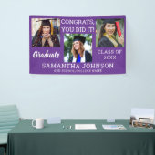 Afscheid 3 Foto Gefeliciteerd Afgestudeerde 2026 P Spandoek (Beurs)
