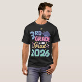 Afscheid 3e klas 2026 Trots afgestudeerde derde kl T-shirt (Voorkant volledig)