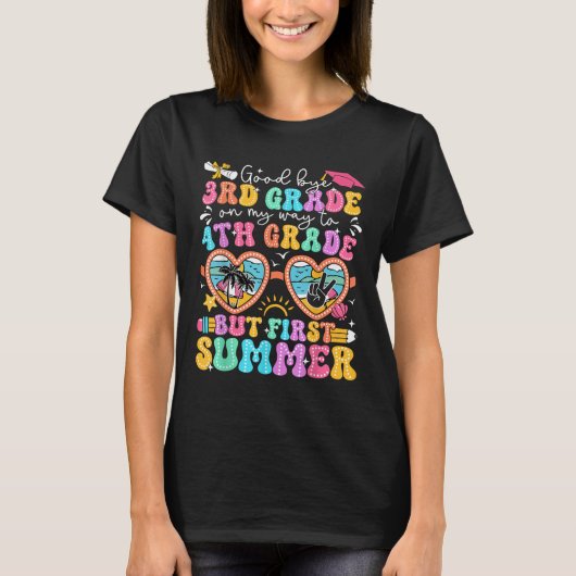 Afscheid 3e klas Afstuderen naar 4e klas maar eers T-shirt (Voorkant)