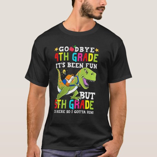 Afscheid 4e klas is leuk, maar 5e Afstudeerder ter T-shirt (Voorkant)