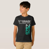 Afscheid 5e klas 2026 t-shirt (Voorkant volledig)