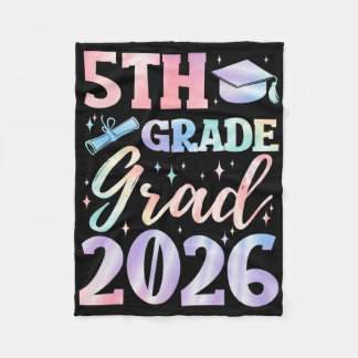 Afscheid 5e klas basisschool 2026 fleece deken