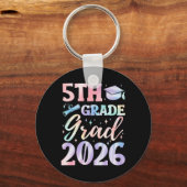 Afscheid 5e klas basisschool 2026 sleutelhanger (Voorkant)