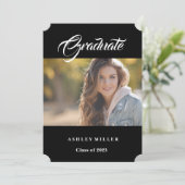 Afscheid aankondiging (Staand voorkant)