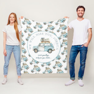 Afscheid Afstudeerder Schattigee auto gaan weg par Fleece Deken