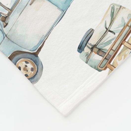 Afscheid Afstudeerder Schattigee auto gaan weg par Fleece Deken (Hoek)