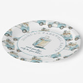 Afscheid Afstudeerder Schattigee auto gaan weg par Papieren Bordje (Gekanteld)