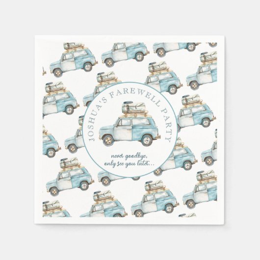 Afscheid Afstudeerder Schattigee auto gaan weg par Servet (Voorkant)