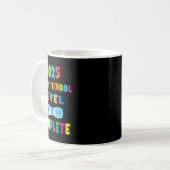 Afscheid basisschool leerjaar 6 2025 - Gamer Level Koffiemok (Voorkant links)
