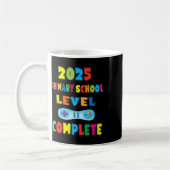 Afscheid basisschool leerjaar 6 2025 - Gamer Level Koffiemok (Links)