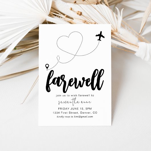 Afscheid Bewegende Partij Uitnodiging