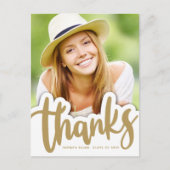 Afscheid bij afstuderen | Handgeschreven ontwerp o Briefkaart (Voorkant)