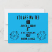 Afscheid Bon Voyage Party (Achterkant)