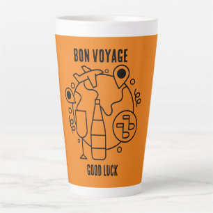 Afscheid Bon Voyage Party Latte Mok