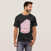 Afscheid Cake Idee Collega Medewerker Waardering T-shirt (Voorkant volledig)