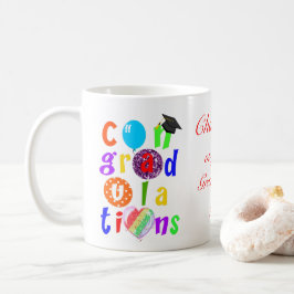 Afscheid Congratulaties Typografie Koffiemok