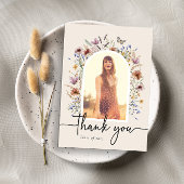 Afscheid Dankbetuiging Kaart