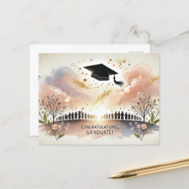 Afscheid Dankkaart Afstudeerders Briefkaart