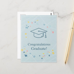 Afscheid Dankkaart Afstudeerfeest Briefkaart