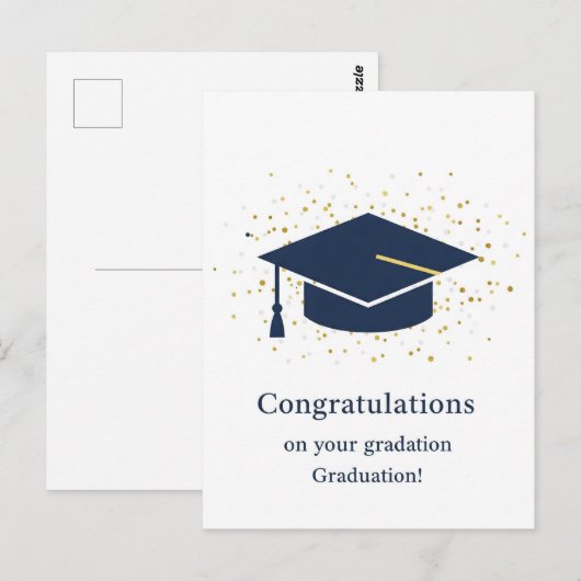 Afscheid Dankkaart Briefkaart (Voorkant / Achterkant)