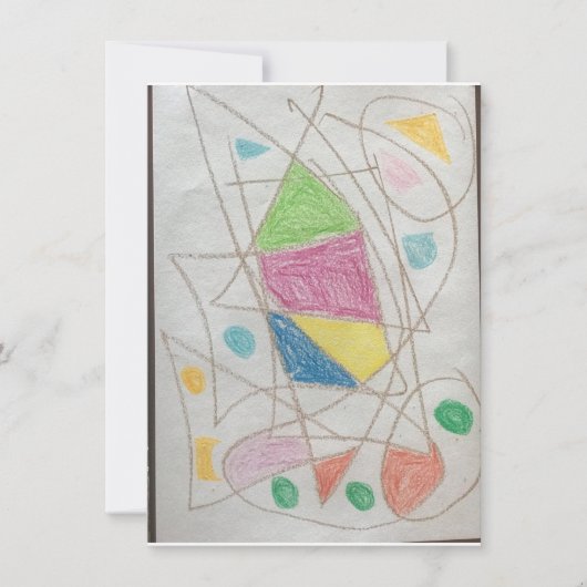 Afscheid dankkaart kaart (Voorkant)