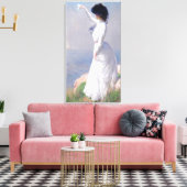 Afscheid (door Joseph DeCamp) Canvas Afdruk (Insitu (Woonkamer))