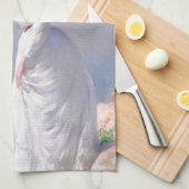 Afscheid (door Joseph DeCamp) Theedoek (Quarter Fold)