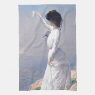 Afscheid (door Joseph DeCamp) Theedoek
