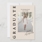 Afscheid Edge Aankondigingskaart 5 foto's Kaart (Voorkant)