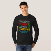 Afscheid eerste graad Hallo eerste graad Gradua T-shirt (Voorkant volledig)