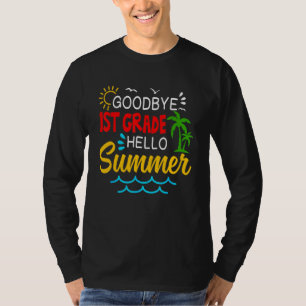 Afscheid eerste graad Hallo eerste graad Gradua T-shirt