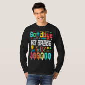 Afscheid eerste graad Hallo eerste graad T-shirt (Voorkant volledig)