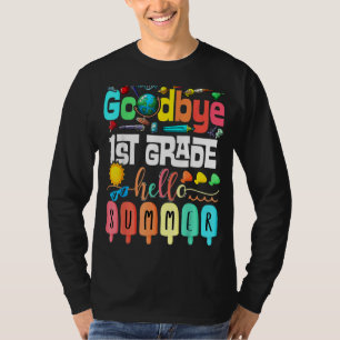 Afscheid eerste graad Hallo eerste graad T-shirt