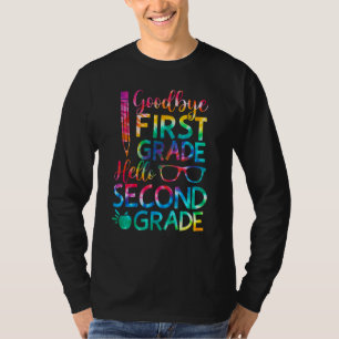 Afscheid eerste graad Hallo tweede graad T-shirt