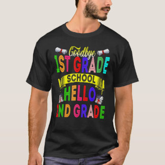 Afscheid eerste graad Hallo tweede klas T-shirt